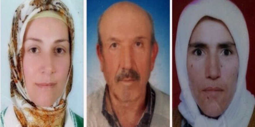 Eşini, kayınpederini ve kayınvalidesini öldürdü