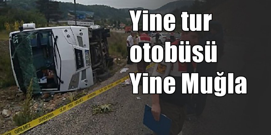 Rus Tur Midibüsü devrildi ; 18 Yaralı
