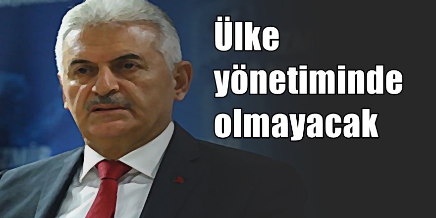 Flaş gelişme; İşte Binali Yıldırım'ın yeni görevi