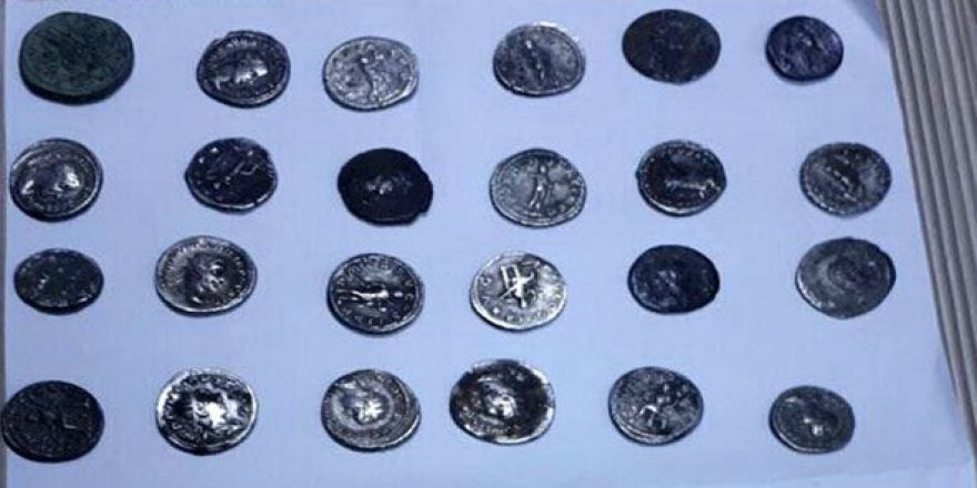 Roma İmparatoru Gordianus dönemine ait sikkeler bulundu