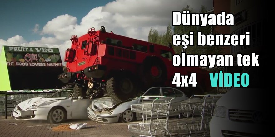 Dünyanın en güçlü 4X4 aracı; Marauder