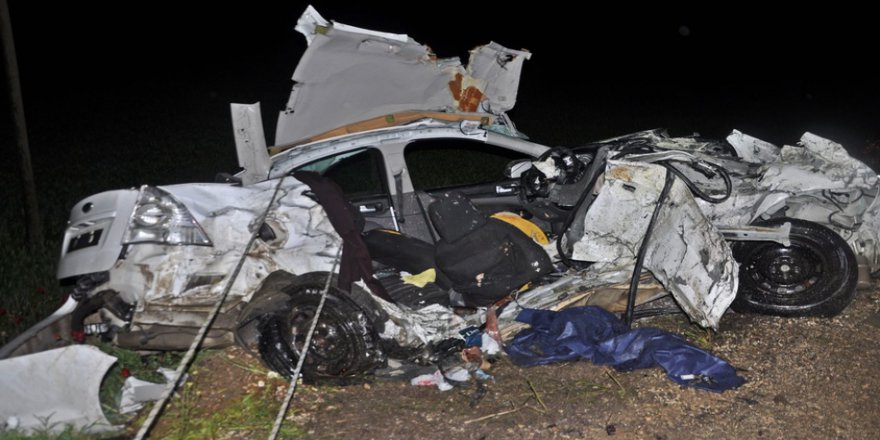 Adıyaman’da feci kaza: 3 ölü, 1 yaralı