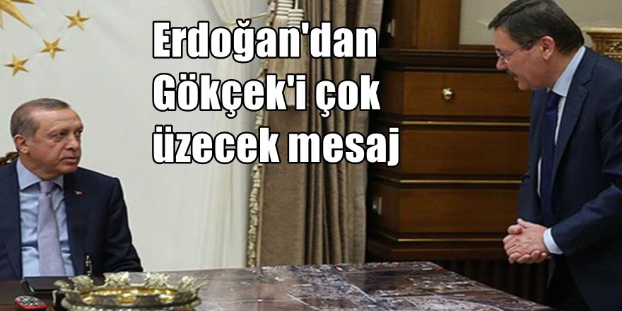Erdoğan'dan Melih Gökçek'e kötü haber