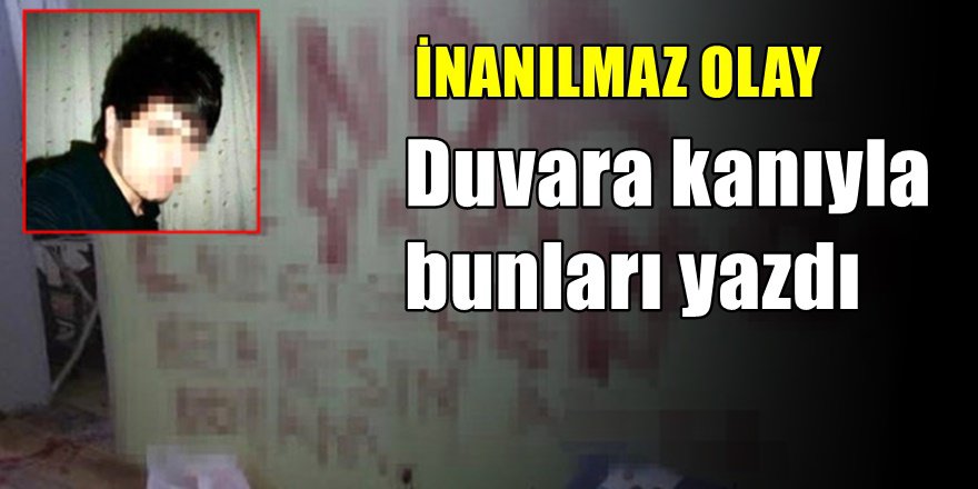 Aydınlı genç penisini kesip tuvalete attı