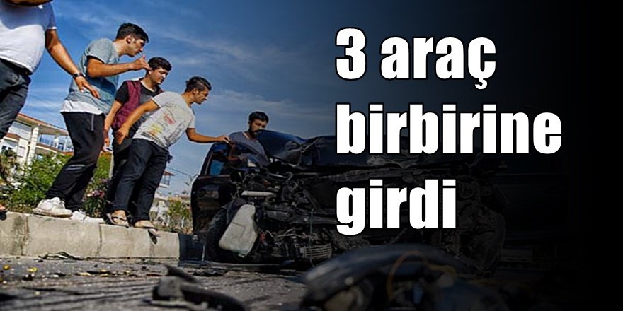 Antalya'daDevlet Bahçeli'nin konvoyunda kaza ; 1 ağır yaralı