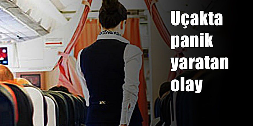 İstanbul Kıbrıs uçağında ' Not ' paniği