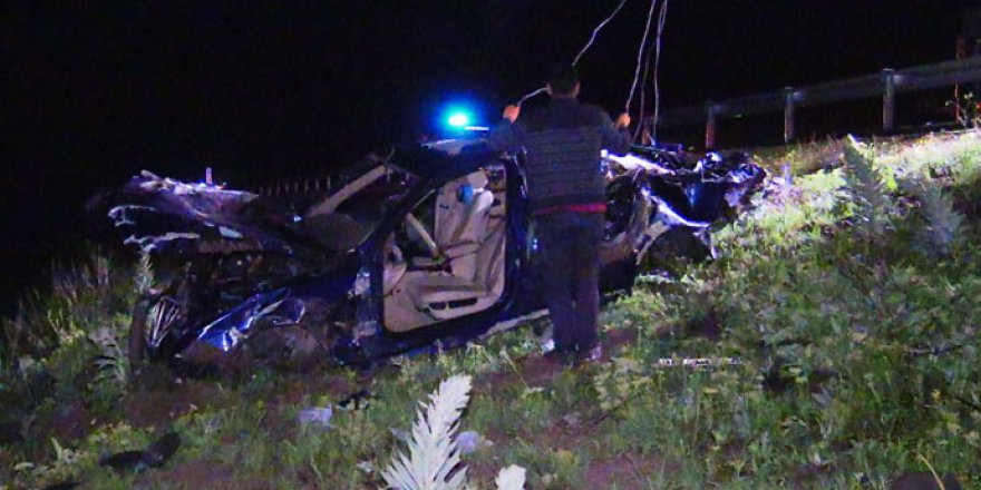 Konya'da tatil dönüşü feci kaza; 2 Ölü