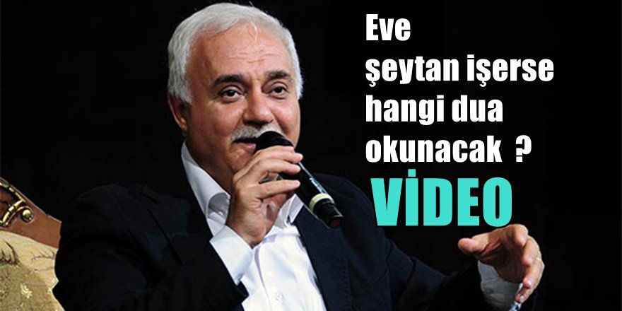 Nihat Hatipoğlu'ndan 'eve işeyen şeytan,' açıklaması