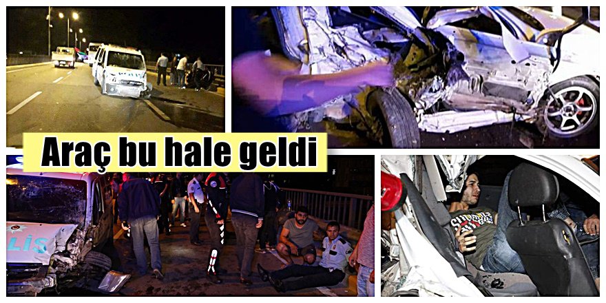 Antalya'da feci kaza 1 Ölü 5 yaralı