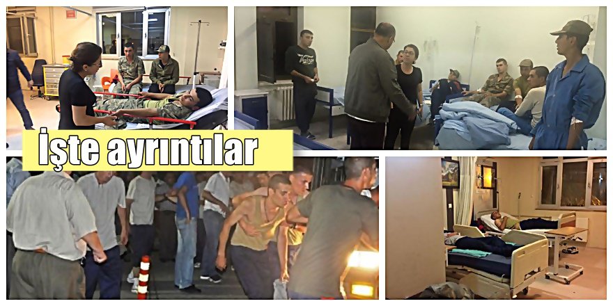 Manisa'da askerler neden zehirlenmiş ?