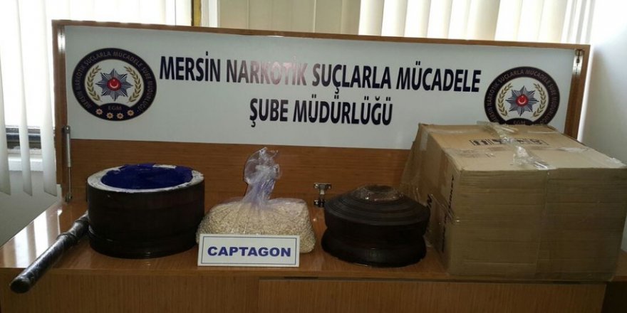 Mersin’de uyuşturucu operasyonu