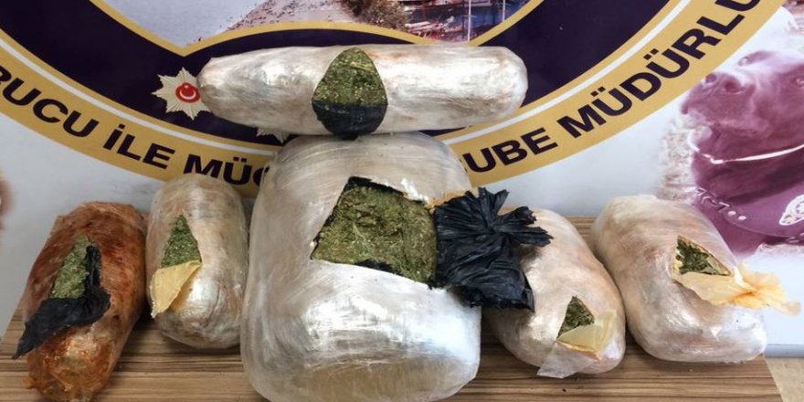 Antalya'da 61 kilo uyuşturucu ele geçirildi