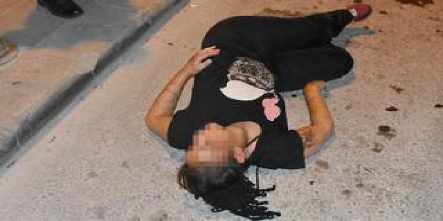 Konya'da genç kadın yol ortasında  bu halde bulundu