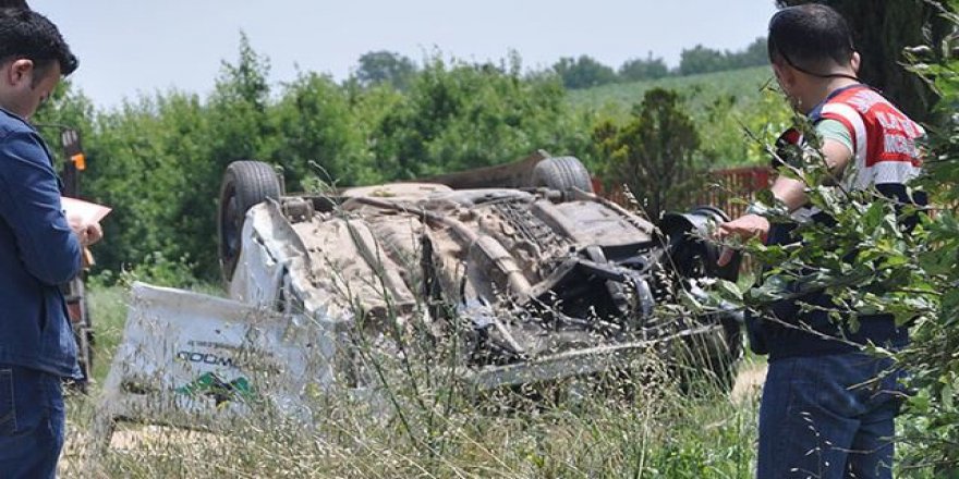 Bursa'da feci kaza: 1 ölü 2 yaralı