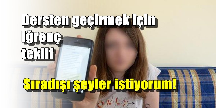 Mersin üniversitesinde taciz skandalı