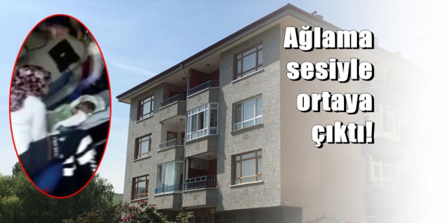 Yeni doğmuş bebeği havalandırma boşluğundan attılar