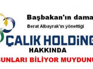 Kim Bu Çalık Holding