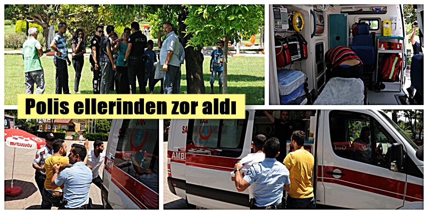 Adana'da Parkta çocuk tacizcisine linç