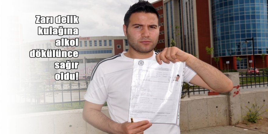 Kulağına giren sinek hayatını kararttı