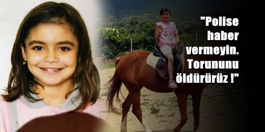 İzmir'de 10 yaşındaki Ceylin kaçırıldı