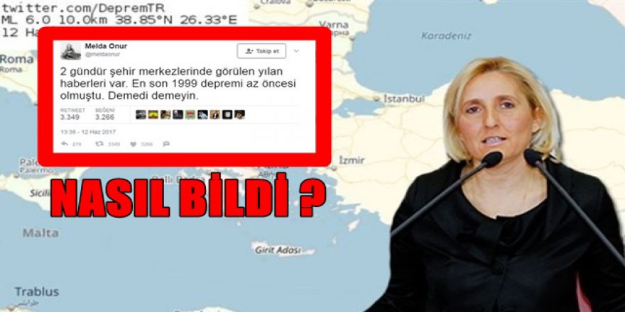 Depremden 2 saat önce sosyal medyayı sallayan olay