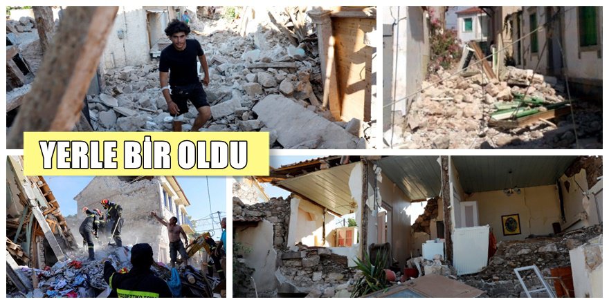 Ege Depreminde 1 kişi öldü 1 kişi kayıp