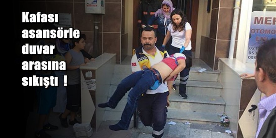 Çağlayan’da korkunç olay! Kafası asansör ile duvar arasına sıkıştı