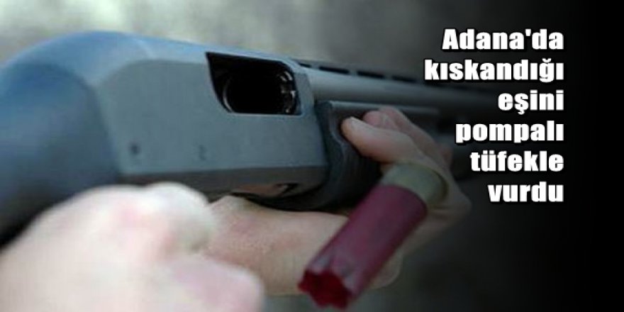 Kıskançlık krizine girip pompalı tüfekle vurdu