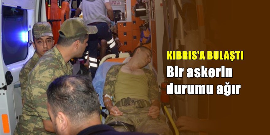 Asker zehirlenme olayı Kıbrıs'a sıçradı; 1'i ağır 35 asker hastanede