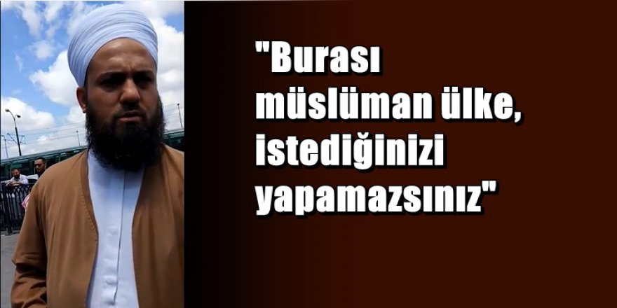 Dondurma yiyen çocuklara sarıklılar böyle müdahale etti