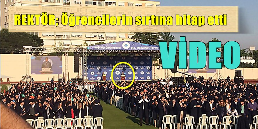 Erdoğan'ın rektörüne tarihi protesto