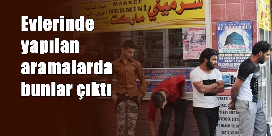 Konya'da Suriyelilere baskın ; 80 gözaltı