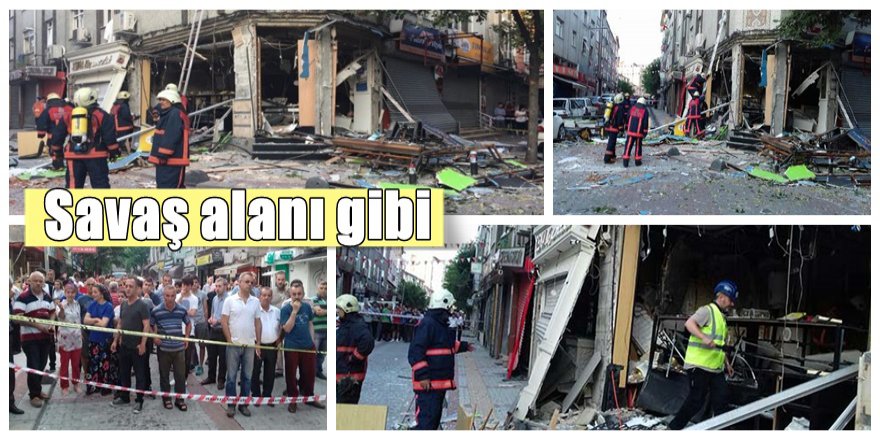 İstanbul Bakırköy'de patlama