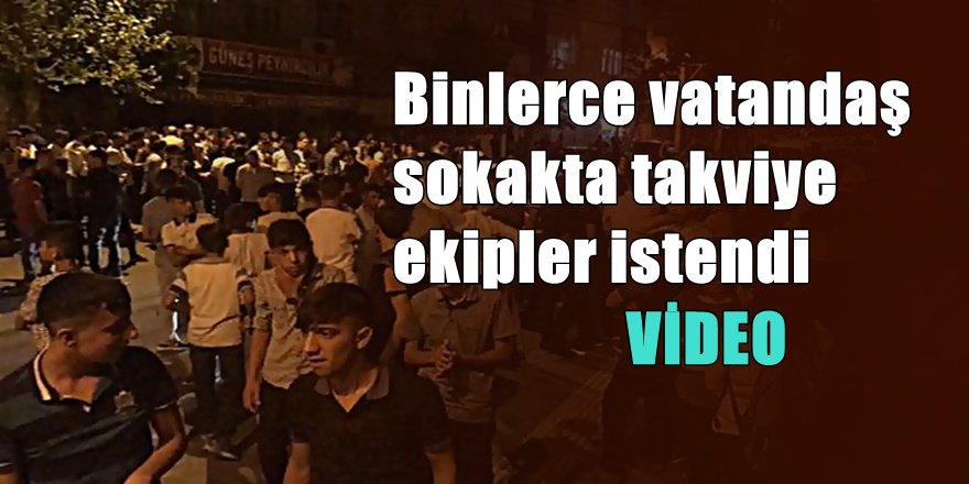 Diyarbakır'da gece yarısı taciz gerginliği