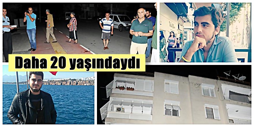 Antalya'da Hukuk öğrencisi 5. kattan atladı