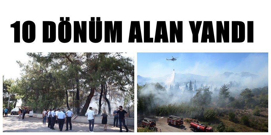 Antalya'da orman yangını