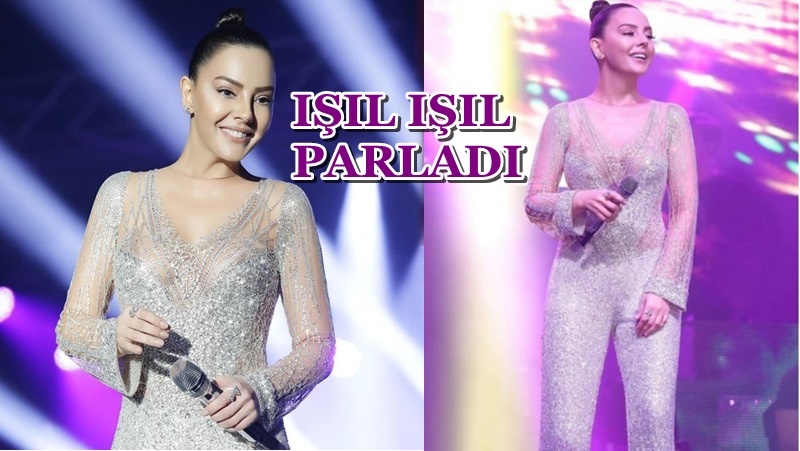 Ebru Gündeş  bayramı hayli bereketli geçirdi.