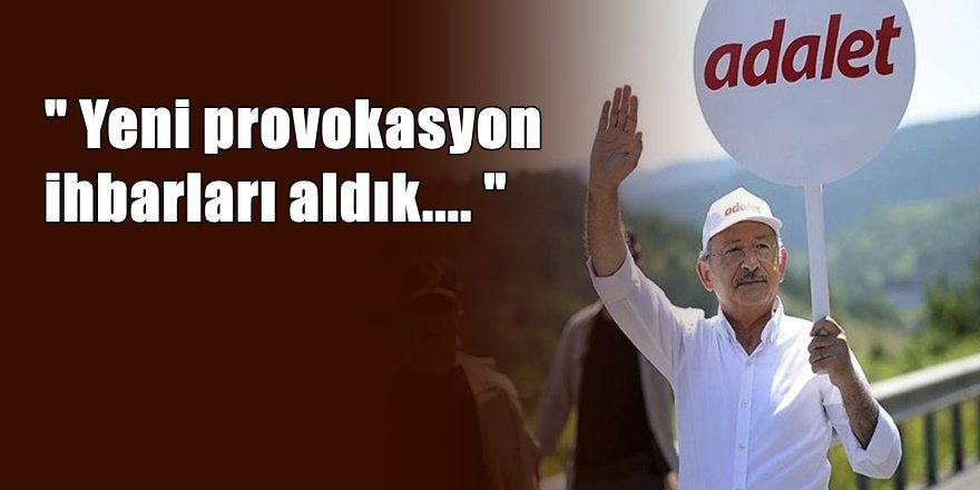 CHP'den kritik  'Adalet Yürüyüşü ' açıklaması