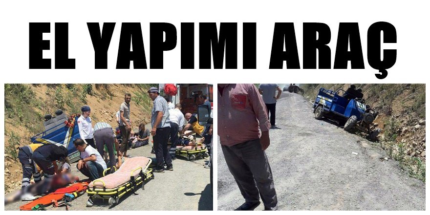 Sakar'ya da ' Pat Pat ' faciası; 2 ölü 7 yaralı