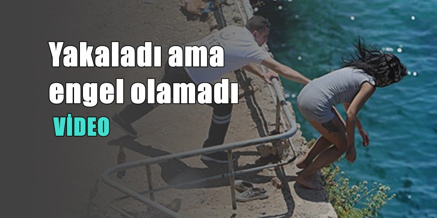 Antalya Falezler'de dehşet saniye saniye böyle görüntülendi