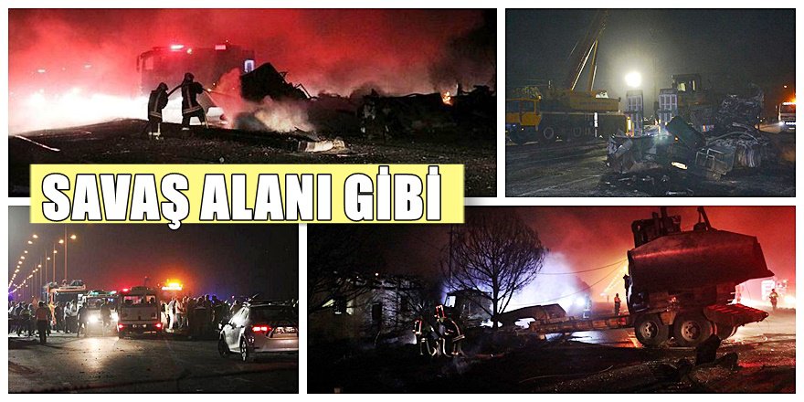 Denizli'de tanker faciası ; 3 Ölü 4 yaralı