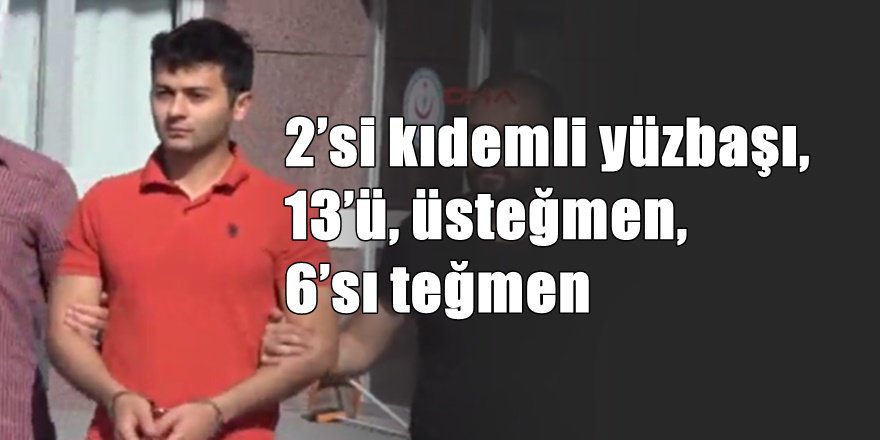 Konya 3. Anajet üssünde deprem; 14 subay gözaltında