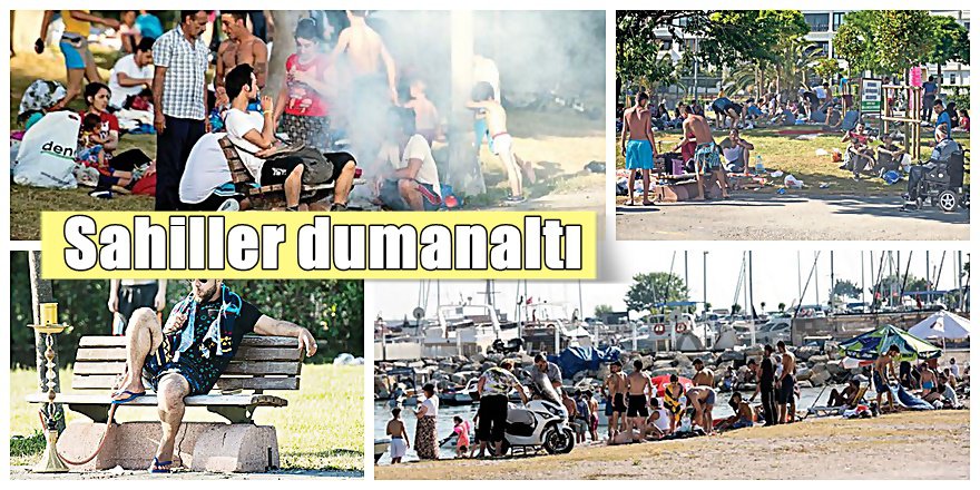 İstanbul plajlarında Suriyeli manzaraları