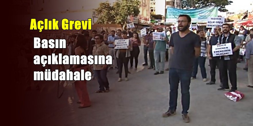 Ankara'da açlık grevi destekçilerine sert müdahale; 26 gözaltı