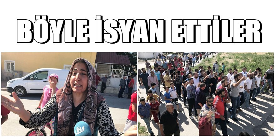 Konya'da o mahallenin halkı ayaklandı