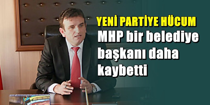 MHP Antalya'da bir ilçe daha kaybetti