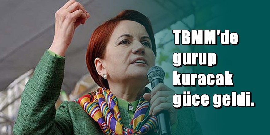 Meral Akşener'in ' Yeni Partisi ' için heyecanlandıran açıklama