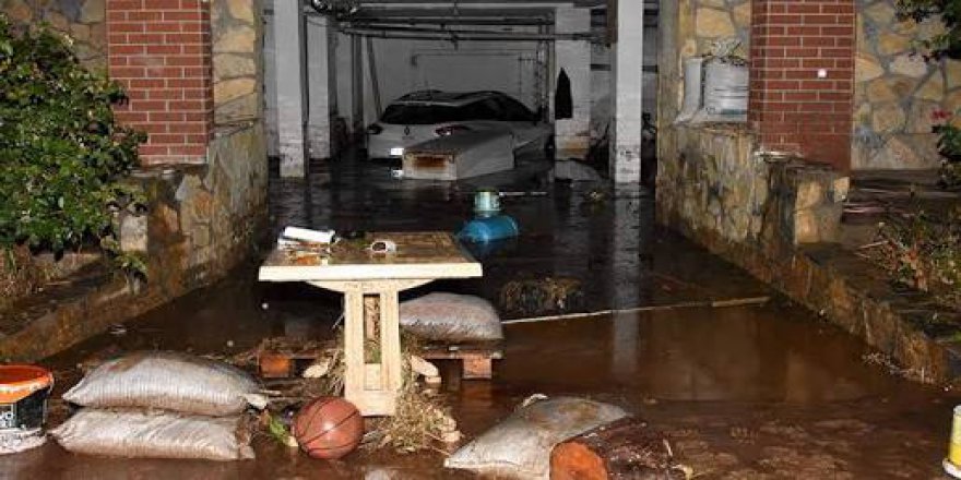 Çanakkale'de sel felaketi