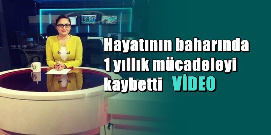 Bursa genç spikerine ağlıyor