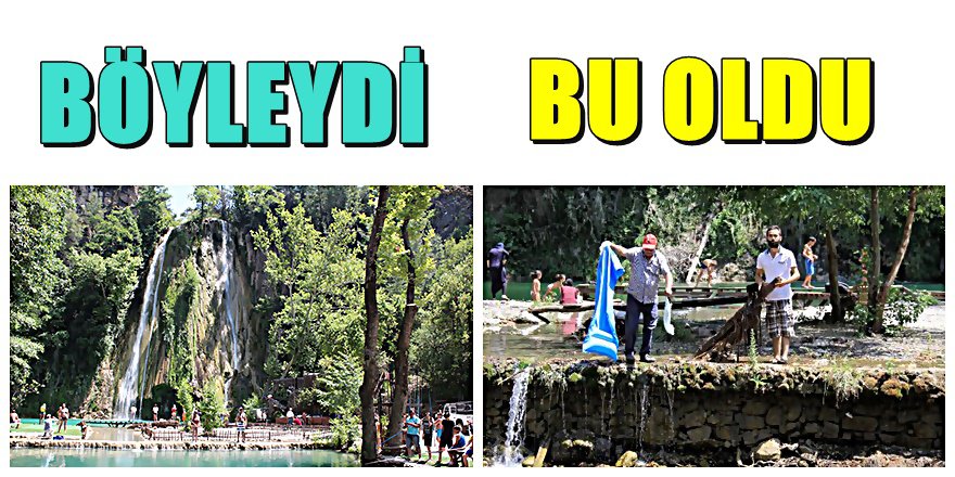 Antalya'da bir şelale skandalı daha